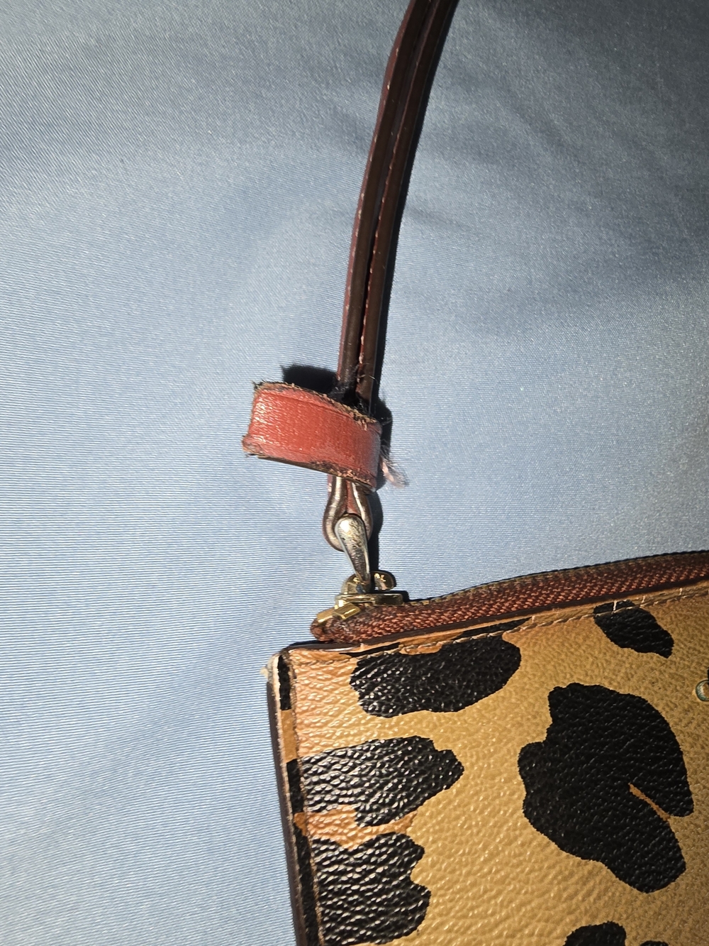 Coach Leapord Print Wristlet Wallet - Picture 3 of 14